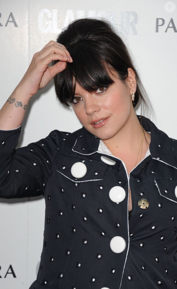 Lily Allen au Glamour Women Of The Year Awards à Londres, le 29 mai 2012.
