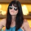 Selma Blair, souriante, fait un peu de shopping chez Marc Jacobs à Los Angeles le 30 juillet 2012