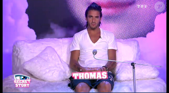 Thomas dans la quotidienne de Secret Story 6 le vendredi 3 août 2012 sur TF1