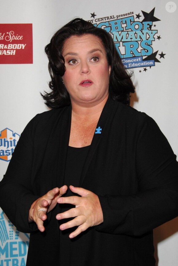 Rosie O'Donnell le 13 avril 2008 à New York