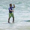 Ben Stiller fait du Stand up Paddle à Hawaï le 5 août 2012