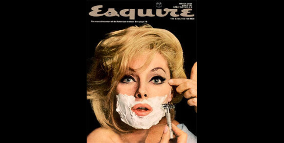 Couverture d'Esquire en 1965 avec Virna Lisi en Marilyn