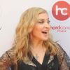 Madonna le 6 août 2012 à Moscou pour l'ouverture d'un club Hard Candy Fitness