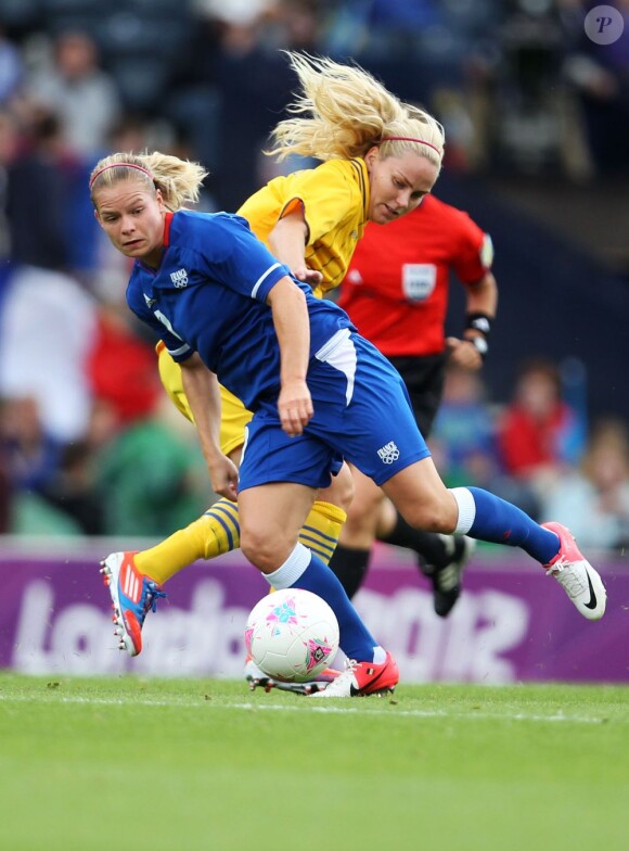 Eugénie le Sommer le 3 août 2012 à Hampden Park à Glasgow