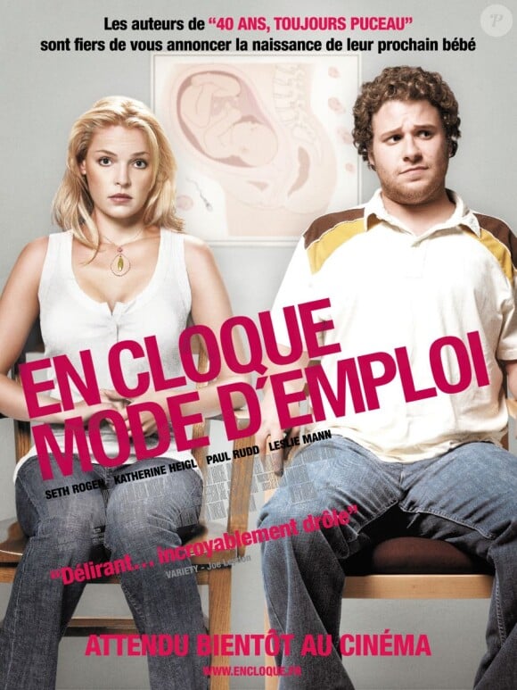 En cloque : mode d'emploi (2009) de Judd Apatow.