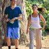 Jennifer Love Hewitt et Brian Hallisay font du sport du côté de Santa Monica le 7 août 2012. Nouveau couple à Hollywood ?