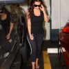 Kim Kardashian sort de son cours de pilates le 7 août 2012 à Beverly Hills