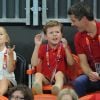 Le prince Christian, 6 ans, et la princesse Isabella de Danemark, 5 ans, ont eu beau encourager les handballeurs danois, avec leurs parents la princesse Mary et le prince Frederik ainsi que leur grand-mère la reine Margrethe II, c'est au final la Suède qui s'est imposée (24-22) mercredi 8 août 2012 en quart de finale du tournoi des JO de Londres. Pour le plus grand bonheur du roi Carl XVI Gustaf de Suède et de la reine Silvia.