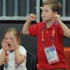 Le prince Christian, 6 ans, et la princesse Isabella de Danemark, 5 ans, ont eu beau encourager les handballeurs danois, avec leurs parents la princesse Mary et le prince Frederik ainsi que leur grand-mère la reine Margrethe II, c'est au final la Suède qui s'est imposée (24-22) mercredi 8 août 2012 en quart de finale du tournoi des JO de Londres. Pour le plus grand bonheur du roi Carl XVI Gustaf de Suède et de la reine Silvia.