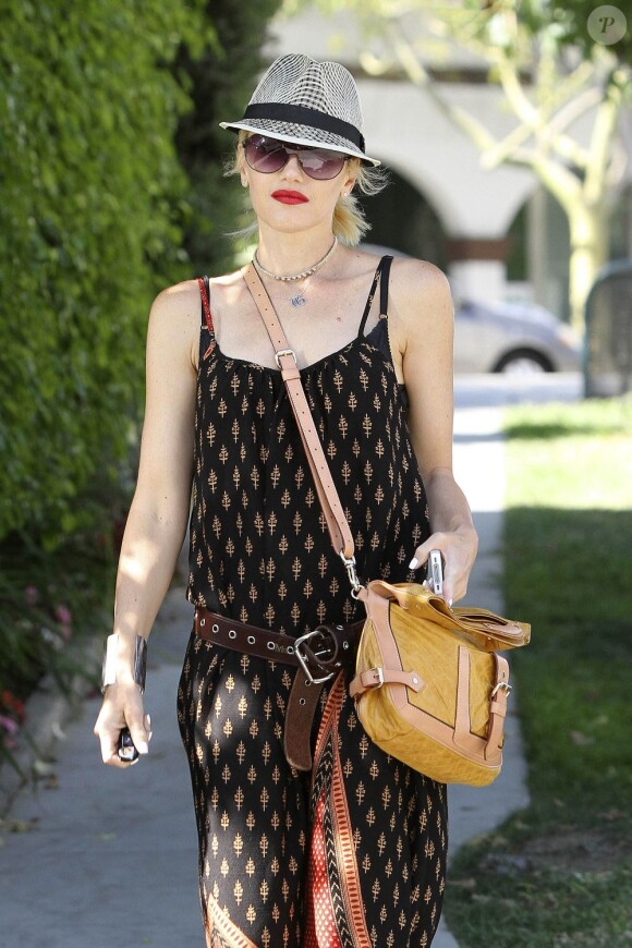 Gwen Stefani à Beverly Hills, le 9 août 2012.