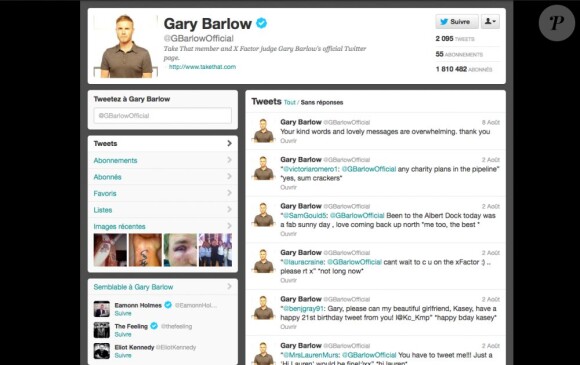 En deuil de son bébé Poppy, mort-née le 4 août 2012, Gary Barlow doit faire face aux agressions de Kenneth Tong sur Twitter
