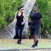 Kim Kardashian et Kanye West font leur sport à Hawaï le 11 août 2012