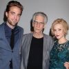 Robert Pattinson, David Cronenberg et Sarah Gado à l'avant-première du film Cosmopolis à New York, le 13 août 2012.