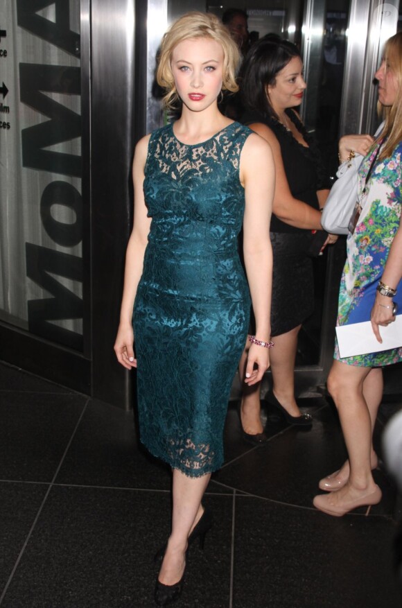 Sarah Gadon à l'avant-première du film Cosmopolis à New York, le 13 août 2012.