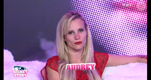 Audrey dans la quotidienne de Secret Story 6 le lundi 13 août 2012 sur TF1