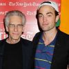 Robert Pattinson et David Cronenberg le 15 août 2012 à New York.