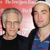 Robert Pattinson et David Cronenberg le 15 août 2012 à New York.