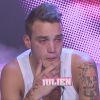 Julien ne peut contenir ses larmes à l'annonce du départ de Fanny (quotidienne Secret Story 6 - samedi 18 août 2012).