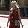 EXCLU : Tori Spelling, enceinte, dans les rues de Los Angeles le 19 août 2012 
