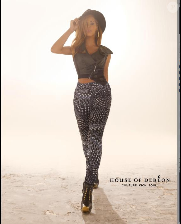 Beyoncé Knowles pose pour la campagne automne 2012 de House Of Deréon.
