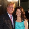 Kristin Davis et Aaron Sorkin en juin 2012 à Los Angeles