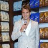 Roger Federer, ambassadeur Lindt, lors du lancement de la nouvelle boutique de la marque à New York City le 23 août 2012