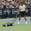 Novak Djokovic lors du Arthur Ashe Kids Day au USTA Billie Jean King National Tennis Center le 25 août 2012