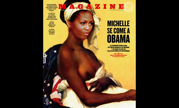 Michelle Obama en une polémique du magazine espanol Fuera de serie