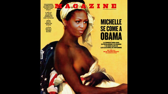 Michelle Obama : La First Lady en esclave, la couverture qui crée la polémique