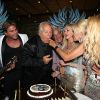 Entouré de tous ses amis, Massimo Gargia fête ses 72 ans au VIP Room de St-Tropez, le samedi 1er septembre 2012.