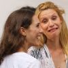 Enceinte et délirante, Claire Danes sur le tournage de la série Girls, à New York le 4 septembre 2012