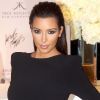 Radieuse, Kim Kardashian durant la Fashion's Night Out, à New York le 6 septembre 2012