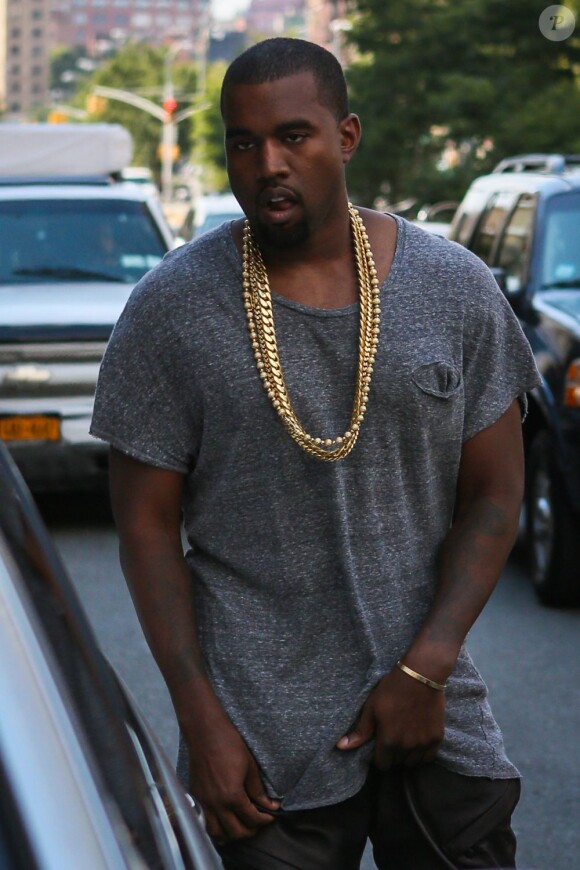 Kanye West, à New York le 1er septembre 2012