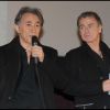 Richard Berry et Franck Dubosc lors de l'avant-première du film Le Marquis en 2011