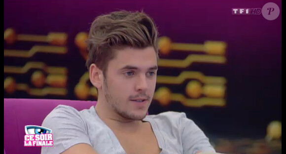 Yoann dans la quotidienne de Secret Story 6 le vendredi 7 septembre 2012 sur TF1