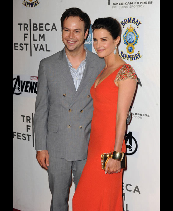 Cobie Smulders et Taran Killam à la première de The Avengers à New York en avril 2012