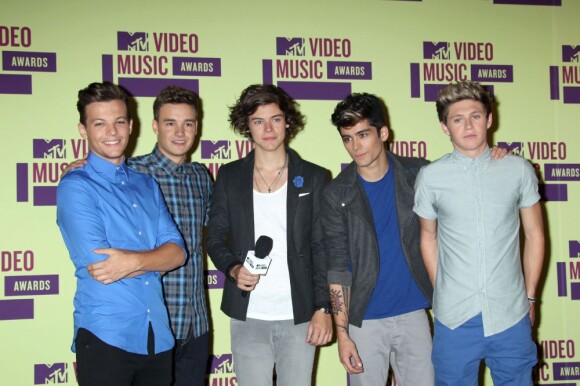 Les One Direction le 7 septembre 2012 à Los Angeles