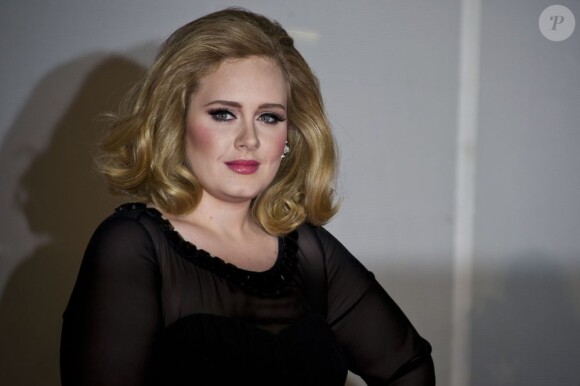 Adele en février 2012