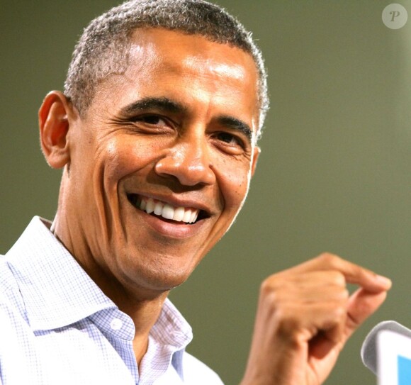 Barack Obama à Melbourne en Floride le 9 septembre 2012
