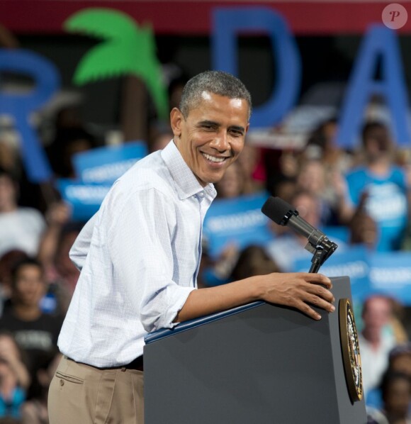 Barack Obama à Melbourne en Floride le 9 septembre 2012