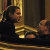 Charlotte Casiraghi et Albert de Monaco au concert de Patti Smith à l'Opéra de Monte-Carlo, le 17 septembre 2012.