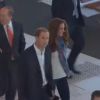Kate Middleton s'est changée à l'aéroport de Brisbane pour réapparaître en jean avant d'embarquer pour l'Angleterre avec le prince William, le 19 septembre 2012.