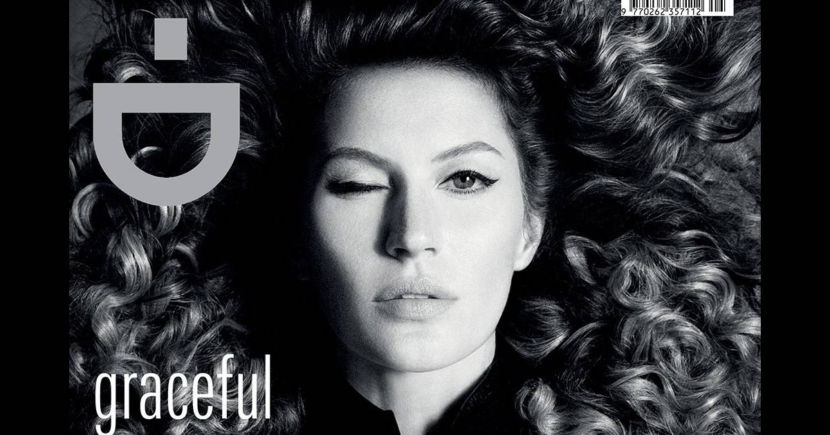 Gisele Bündchen, en noir et blanc et photographiée par Daniele + Iango