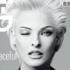 Linda Evangelista, sublime en couverture du numéro 321 du magazine i-D, consacré aux top models et intitulé The Role Model.
