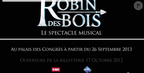 Robin des Bois, spectacle musical attendu en septembre 2013