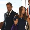 Carla Bruni-Sarkozy et Nicolas Sarkozy au mariage de Farida Khelfa et Henri Seydoux, à la mairie du 17arrondissement de Paris, le 1er septembre 2012.