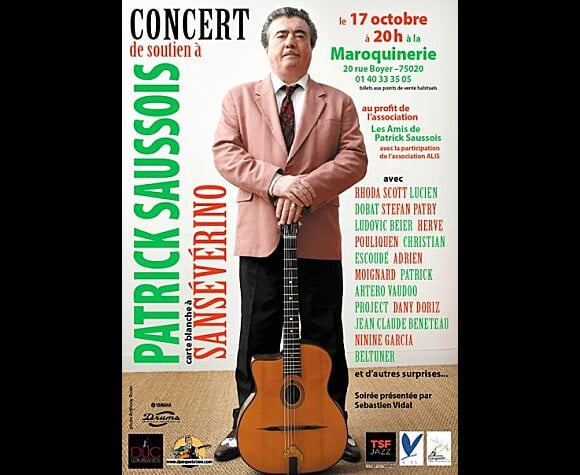 Patrick Saussois, grande figure parisienne du jaz manouche, est mort le 22 septembre 2012 à 58 ans. Il était depuis 2009 piégé dans un locked-in syndrome, suite à un AVC et un coma...