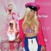 Très sexy, Nicki Minaj présente son nouveau parfum Pink Friday à New York le 24 septembre 2012