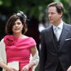 Nick Clegg et son épouse Miriam Gonzalez Durantez lors du Jubilé de la reine Elizabeth II le 5 juin 2012 à la cathédral Saint Paul de Londres
