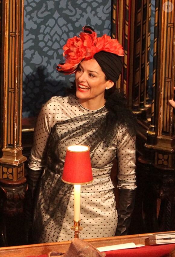 Miriam Gonzalez Durantez à Westminster Abbey le 29 avril 2011 lors du mariage du prince William et Kate Middleton